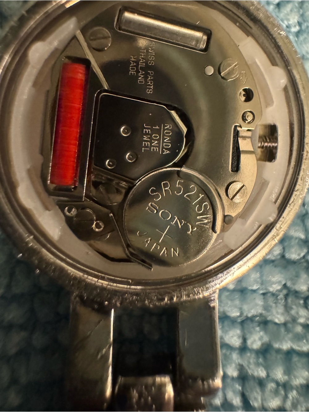 Fossil Silver-Tone Bracelet Watch with Blue Dial - Picture 16 of 16